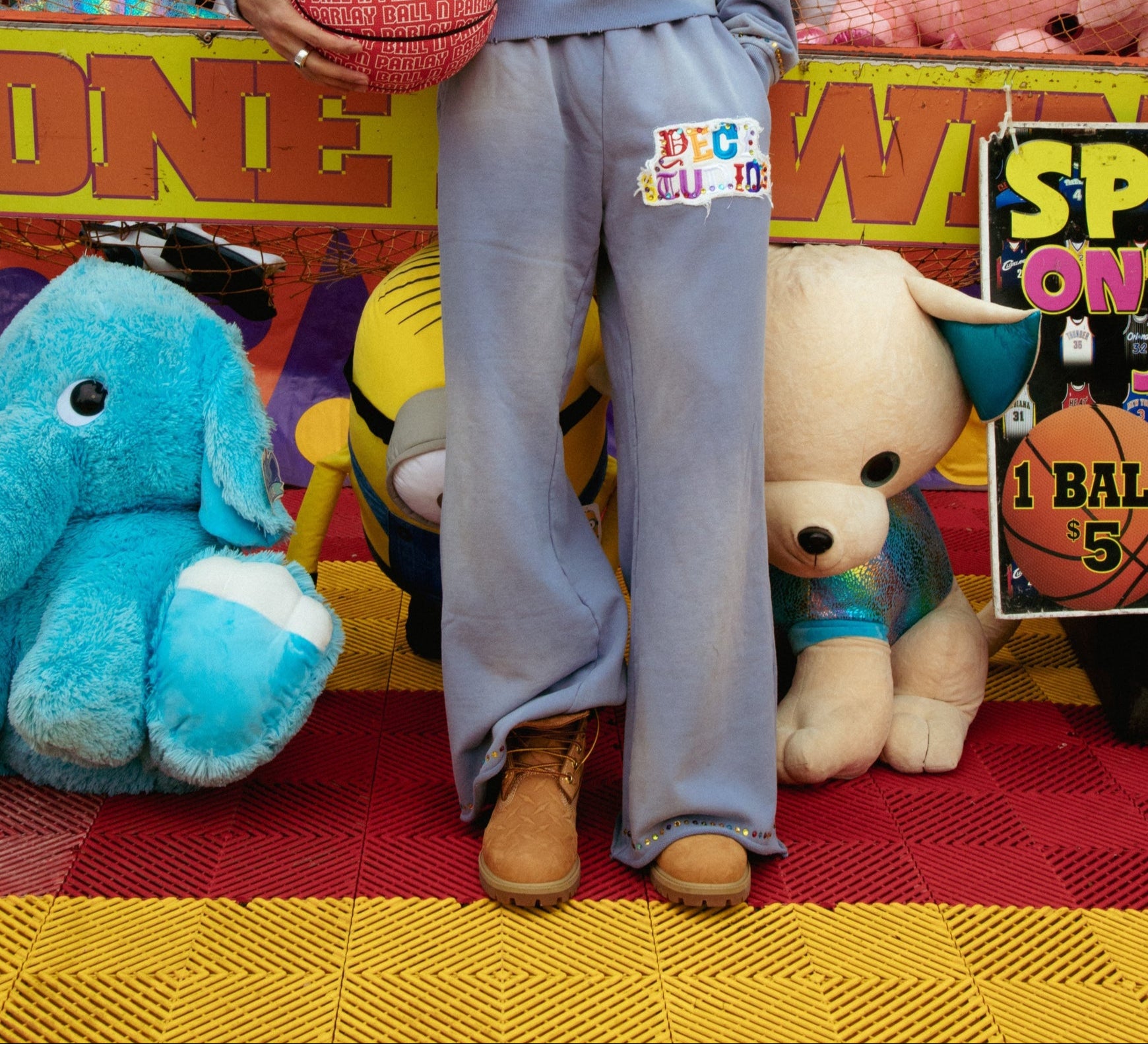 YECI STONE Pants [Blue]