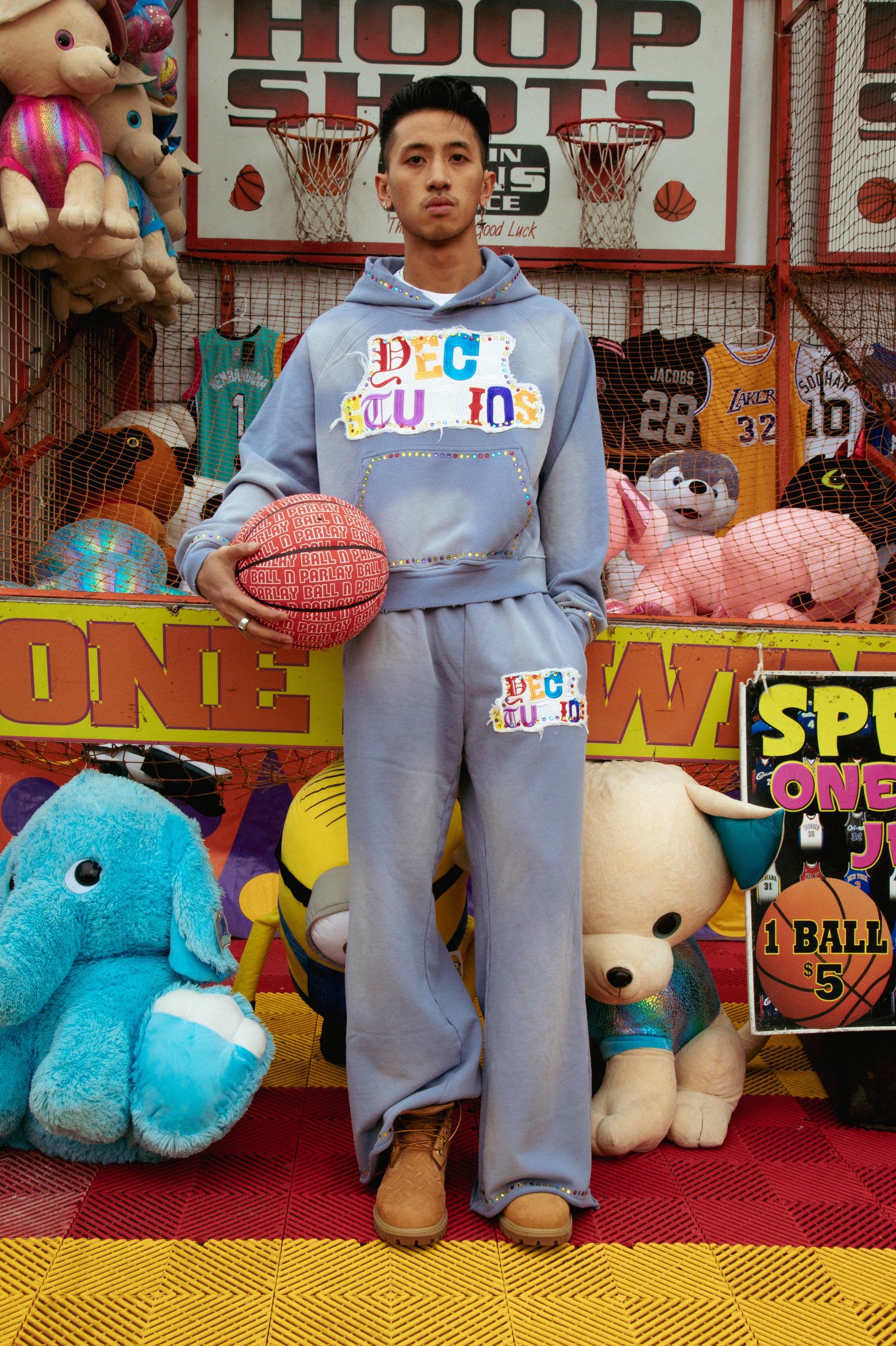 YECI STONE Sweatsuit [BLUE]