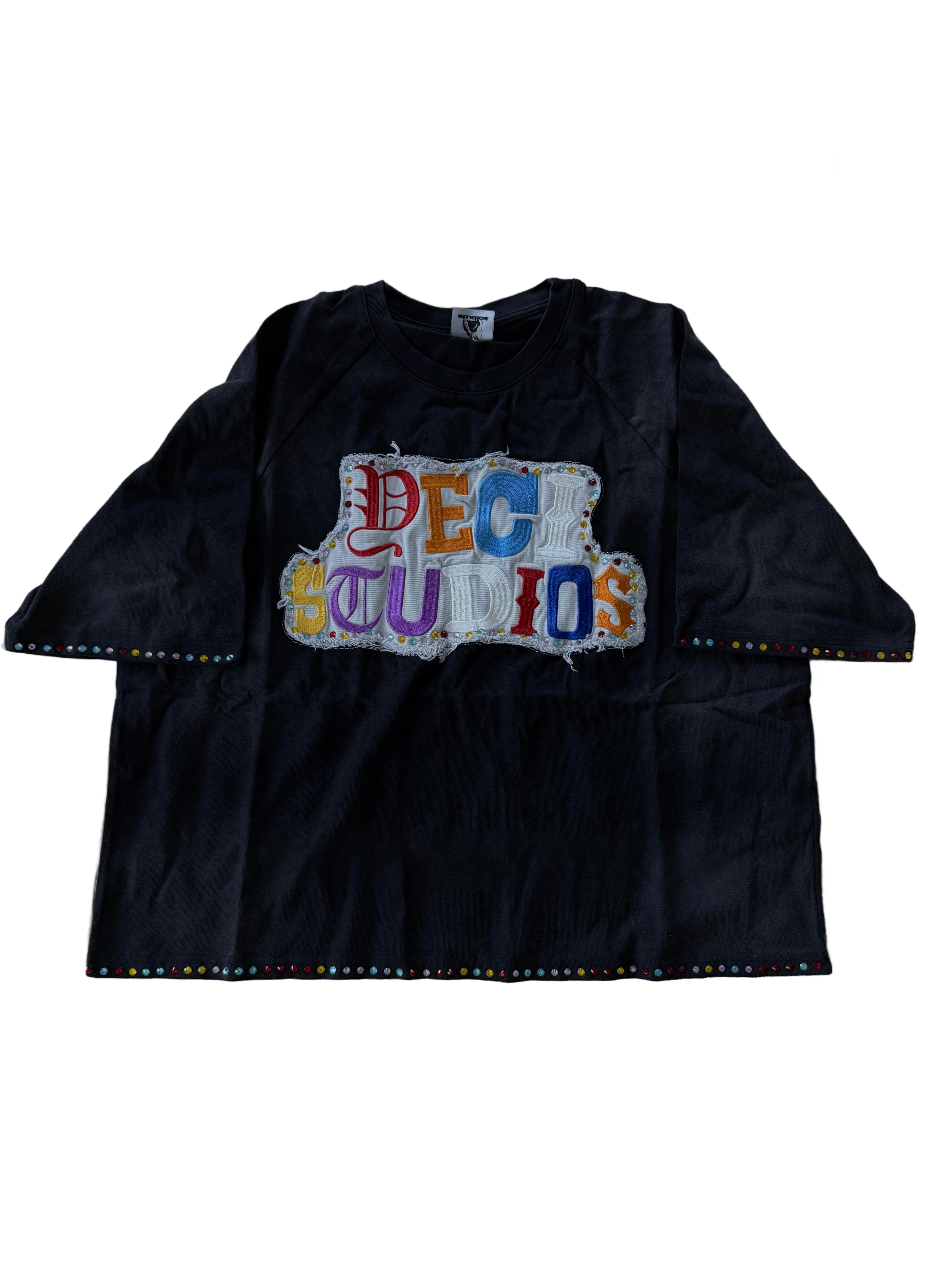 YECI STONE TEE [BLACK]