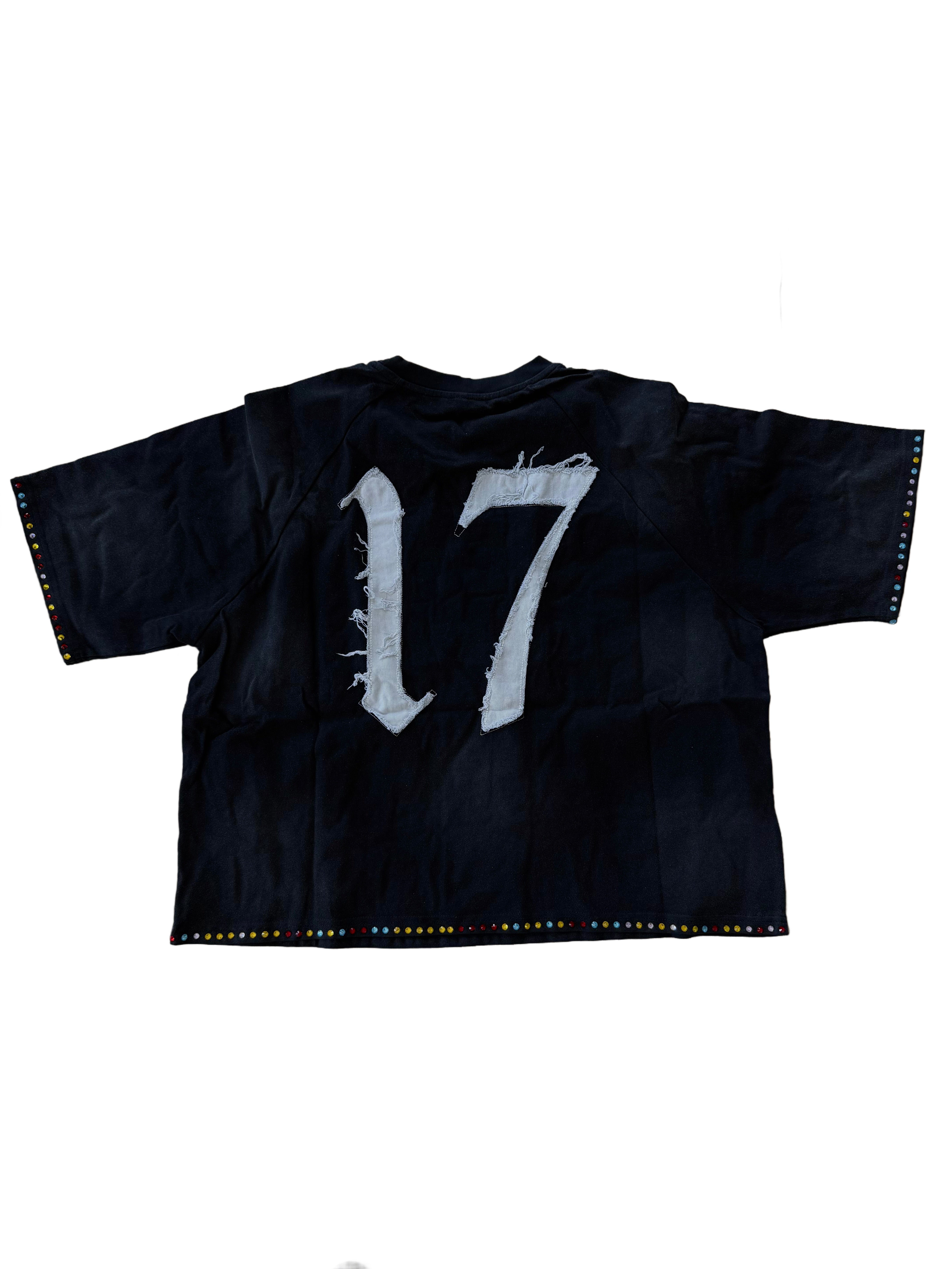 YECI STONE TEE [BLACK]